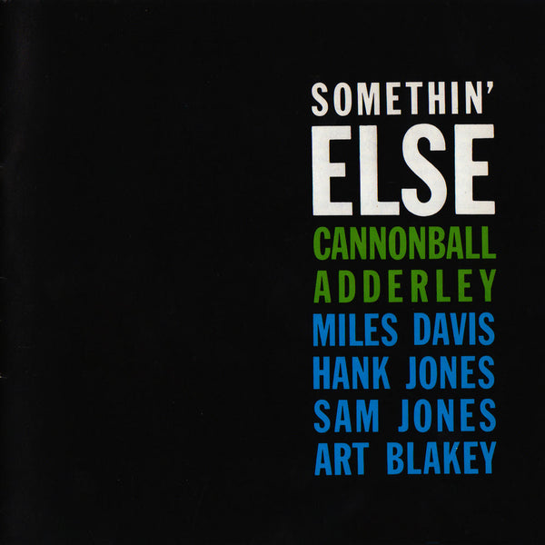 Cannonball Adderley – Somethin' Else (LP)
